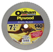 7-1/4 in., 140T Plywood Circular Saw Blade