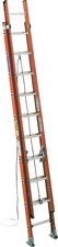 16' Fiberglass Extension Ladder D6216-2 Max Working Length 13'