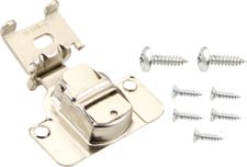 Concealed Hinge 3/8" Overlay, Nickel