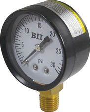 Boshart Pressure Gauge Only 2" LF 0-30 .lb Pressure