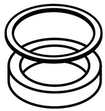 Kohler Spud Seal 3/4"