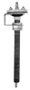 Bradley Push Button Assembly (For 0-4" Wall)