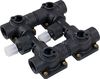 Acorn Complete Dual Temp Dual Fixture Plastic Valve Body 0.5 Gpm