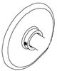 Zurn Wall Flange for ZEMS Valves PEMS6000-G