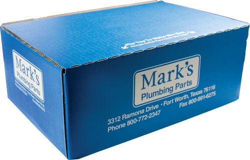 Mark S Corrugated Tear Away Blue Bin Boxes 12 L X 8 W X 4 H