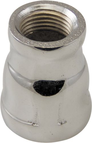 3 4 X 1 2 Chrome Plated Brass Bell Reducer