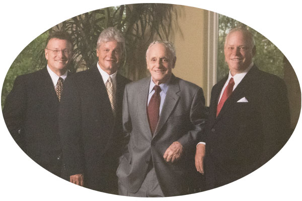 Gasparini Family: Mark, Mike, John Sr. and John Jr.